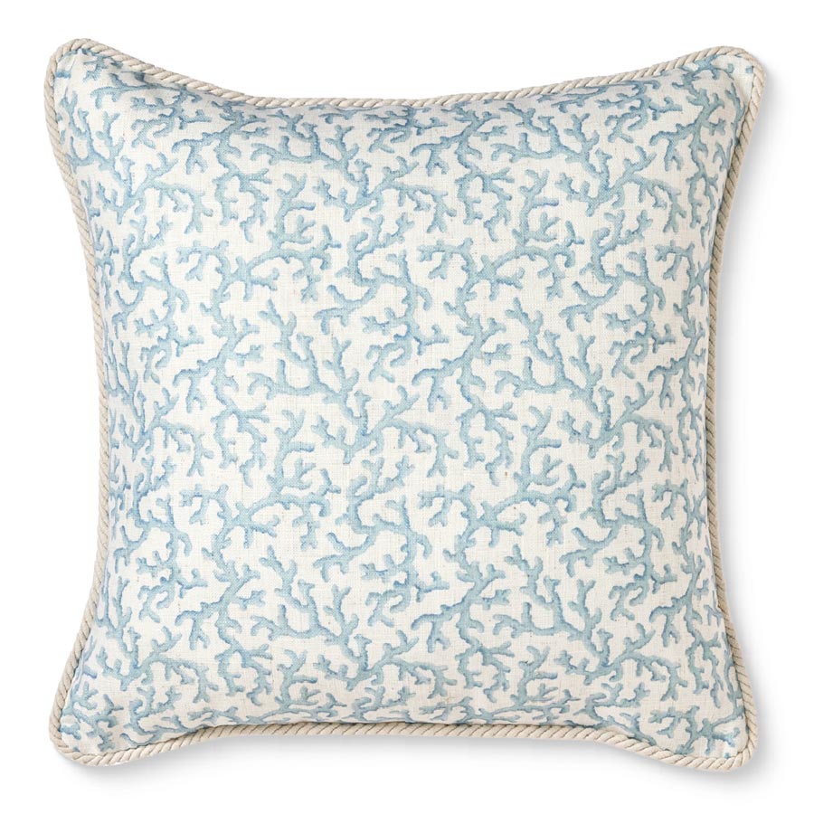 Hayman Coral Blue Cushion Cover (50cm)