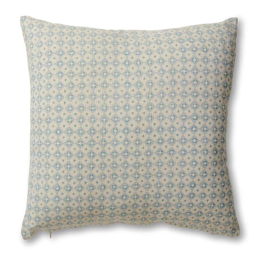 Samira Blue Diamond Cushion Cover (50cm)
