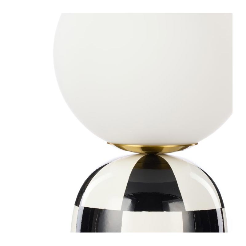 Emporium Archie Black Checker Table Lamp (32cm) | Koop.co.nz