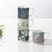 Ashdene Secret Garden Stackable Mug Set/4 - Blue | Koop.co.nz