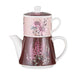 Ashdene Secret Garden Tea For One Teapot (470ml) - Pink | Koop.co.nz
