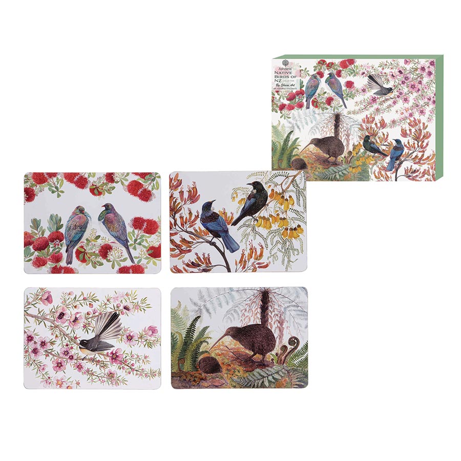 Ashdene Native Birds Of NZ Placemat Set/4 | Koop.co.nz