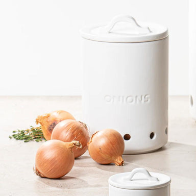 Ladelle Essentials Onion Vault - White | Koop.co.nz
