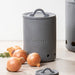 Ladelle Essentials Onion Vault - Charcoal | Koop.co.nz