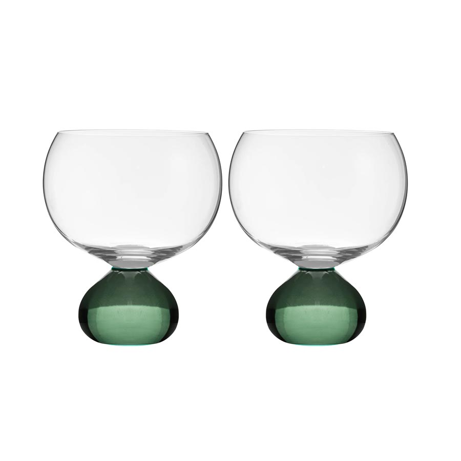 Ladelle Zephyr Gin Glasses - Green (2pc) (Copy) | Koop.co.nz
