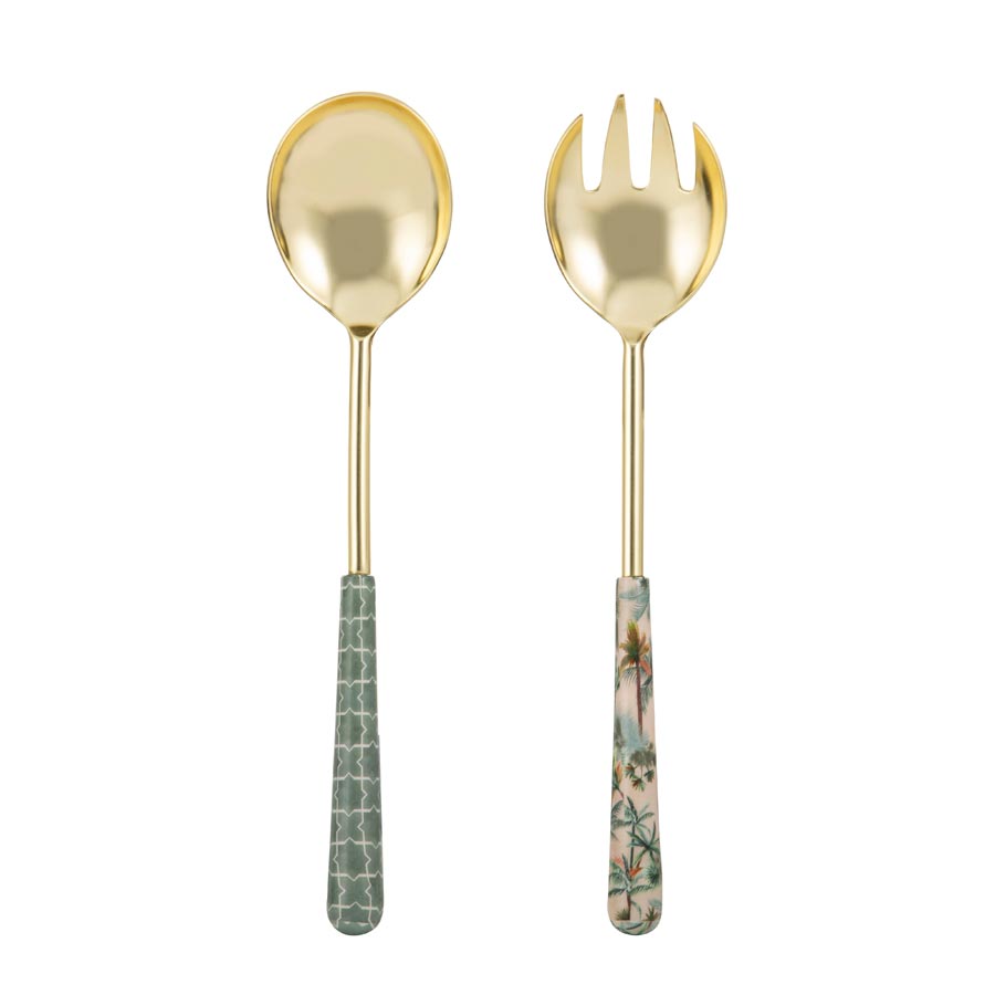 Ladelle Panama Salad Servers | Koop.co.nz