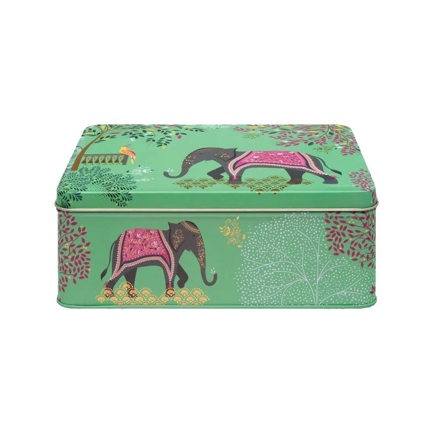 Sara Miller Elephant Oasis Bakery Tin | Koop.co.nz