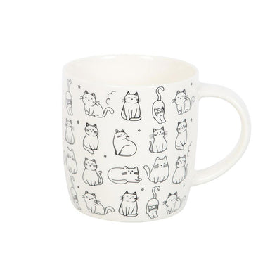 Nibble Happy Cats Mug | Koop.co.nz