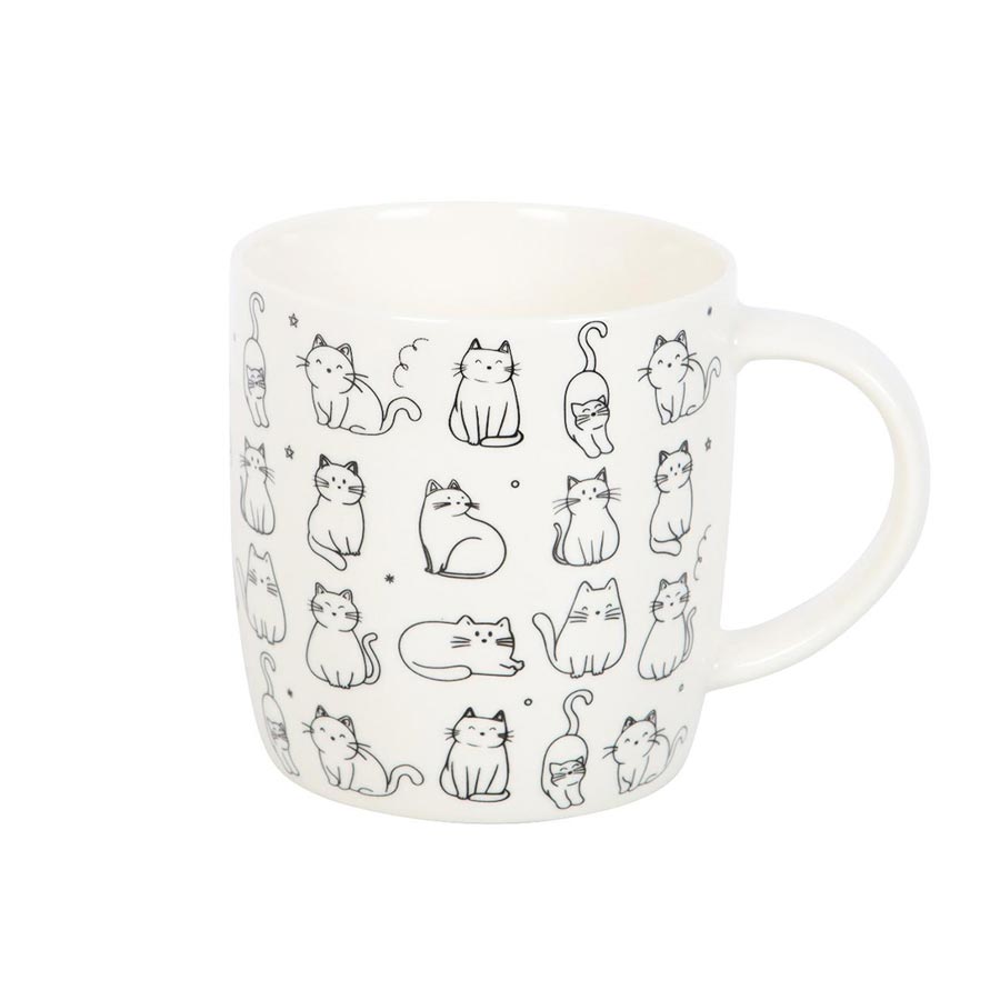 Nibble Happy Cats Mug | Koop.co.nz