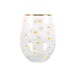 Nibble Stemless Wine Glass - Daisy | Koop.co.nz