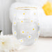 Nibble Stemless Wine Glass - Daisy | Koop.co.nz