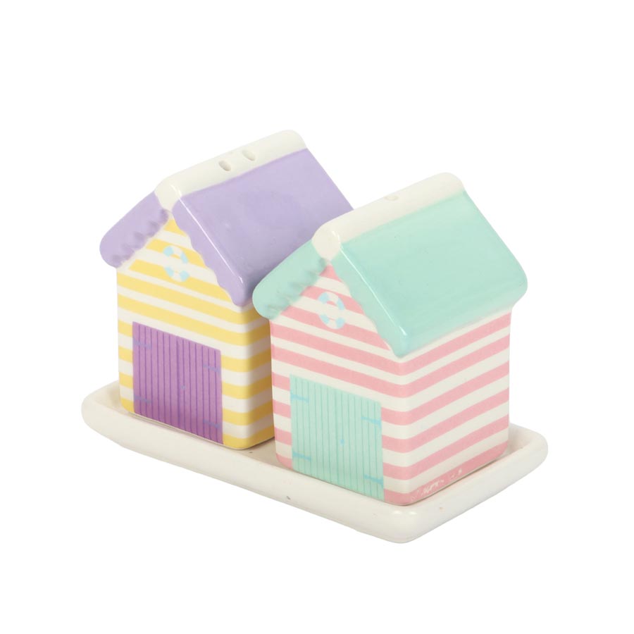 Nibble Beach Hut Salt & Pepper Shakers | Koop.co.nz