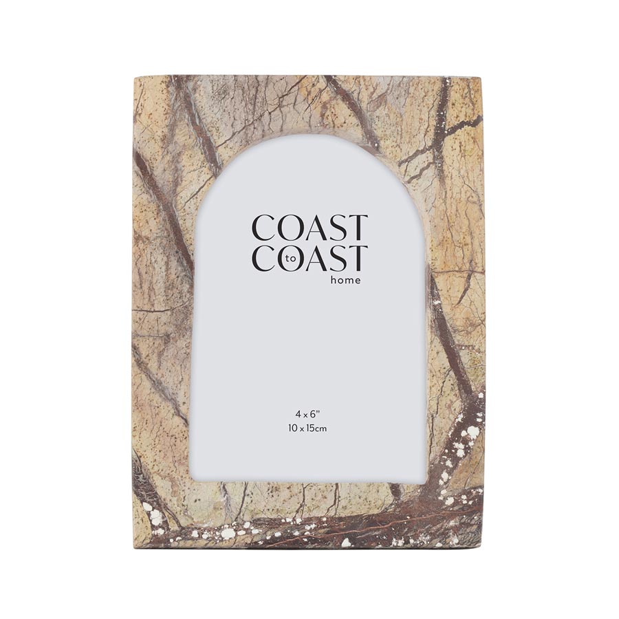 Coast To Coast Marco Marble Photo Frame – 4x6” | Koop.co.nz