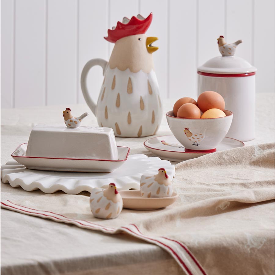 Assemble Charlie Chook Salt & Pepper Shaker Set | Koop.co.nz
