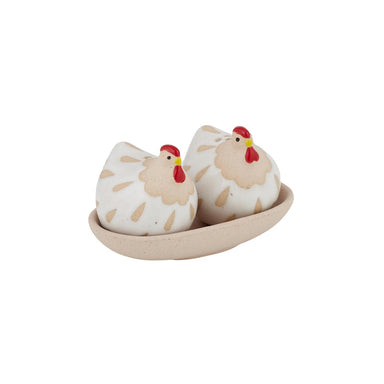 Assemble Charlie Chook Salt & Pepper Shaker Set | Koop.co.nz