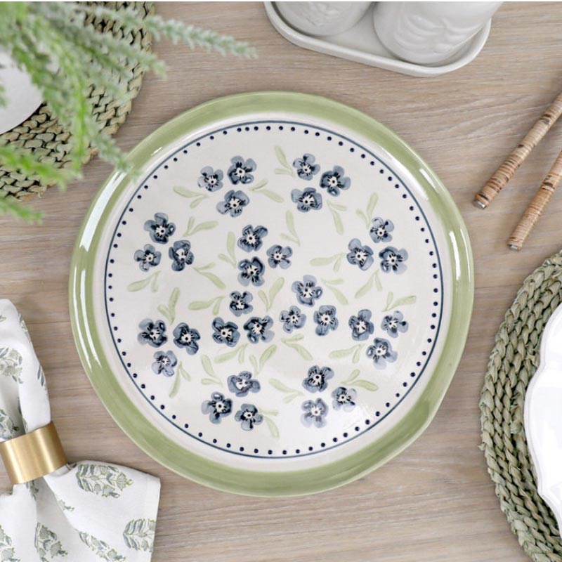 Assemble Olga Floral Serving Platter (31cm) | Koop.co.nz
