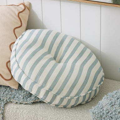 Coast To Coast Montauk Stripe Round Cushion (40cm) | Koop.co.nz