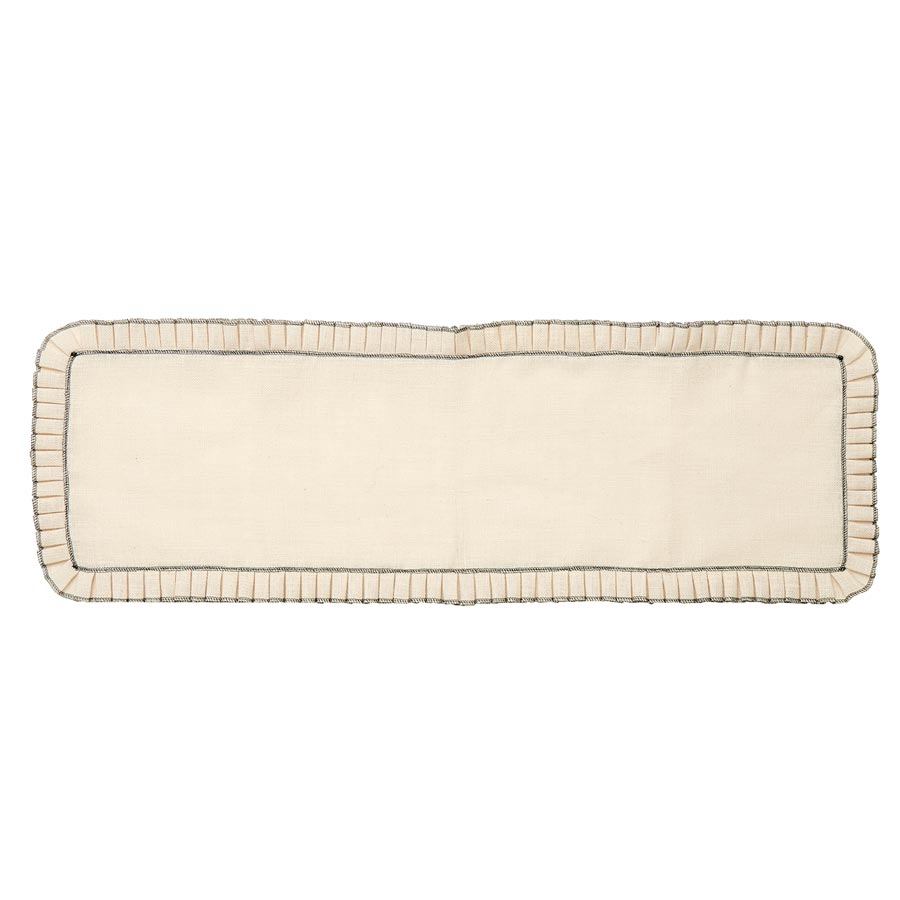 Assemble Pleat Jute Table Runner | Koop.co.nz
