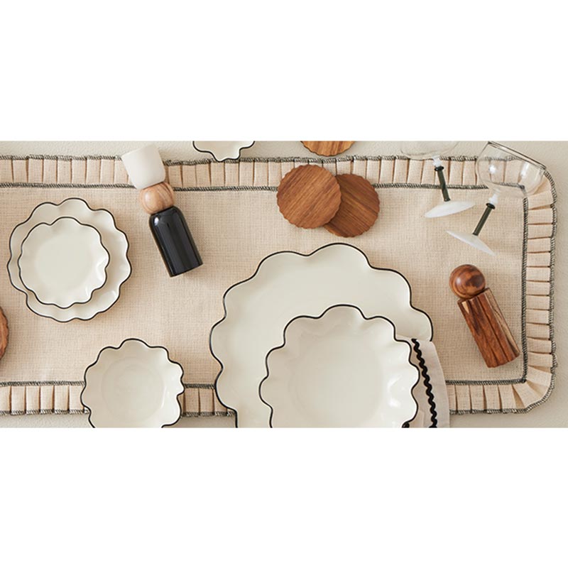 Assemble Winslow Wavy Plate / Platter (35cm) | Koop.co.nz
