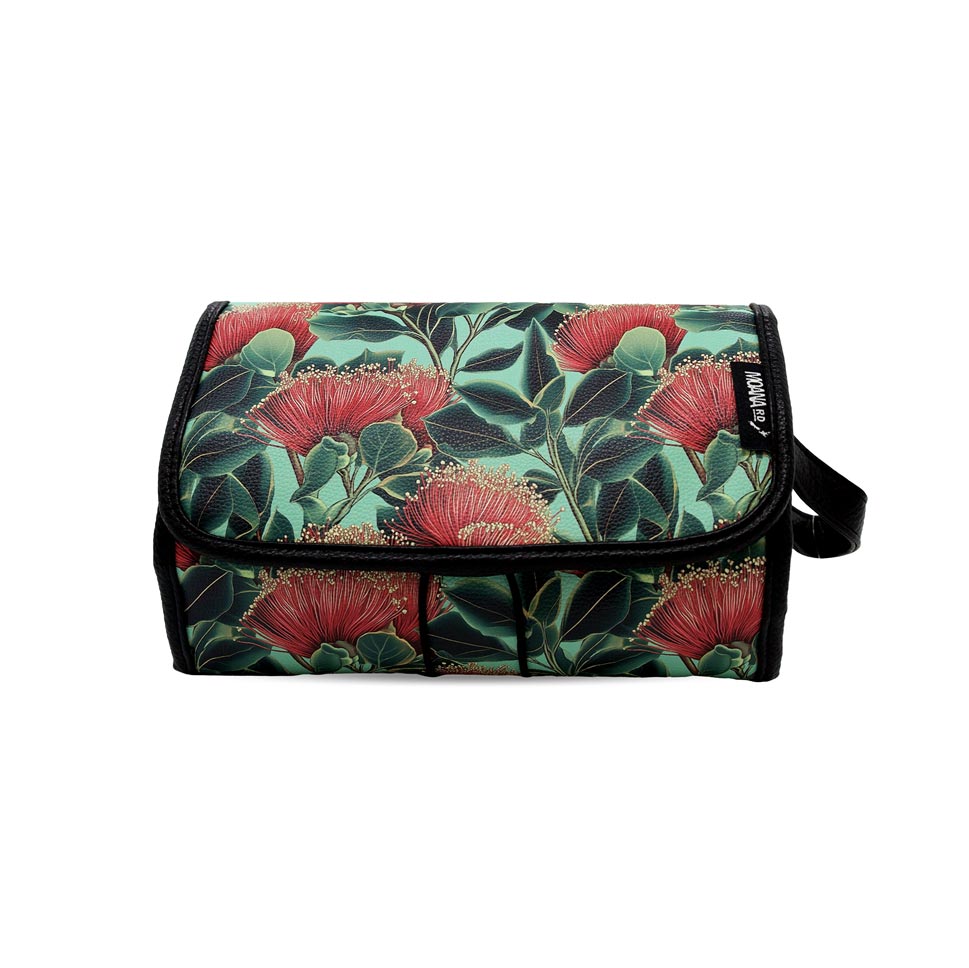 Great Barrier Hanging Toilet Bag - Pohutukawa