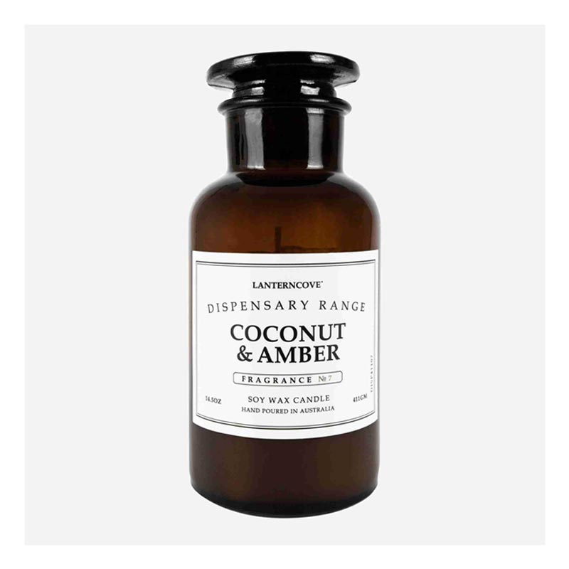 Dispensary Candle – Coconut & Amber