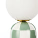 Emporium Archie Green Checker Table Lamp (32cm) | Koop.co.nz