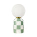 Emporium Archie Green Checker Table Lamp (32cm) | Koop.co.nz