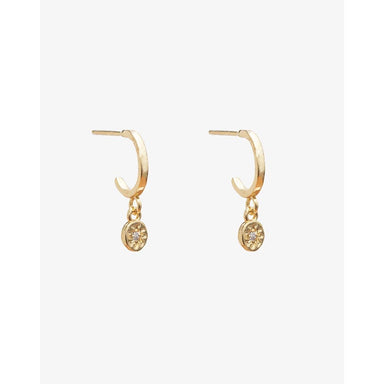Antler Gold Molly Petite Hoop Earrings | Koop.co.nz