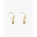 Antler Gold Molly Petite Hoop Earrings | Koop.co.nz