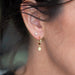 Antler Gold Molly Petite Hoop Earrings | Koop.co.nz