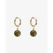 Antler Gold Moss Earrings | Koop.co.nz