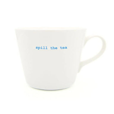 Keith Brymer Jones Bucket Mug - Spill The Tea | Koop.co.nz
