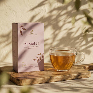 Better Tea Co. Anxietea Loose Leaf Tea (35 Servings Box) | Koop.co.nz