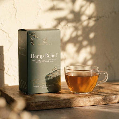 Better Tea Co. Hemp Relief Loose Leaf Tea (35 Servings Box) | Koop.co.nz