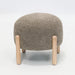 Le Forge Caprice Footstool - Coffee | Koop.co.nz