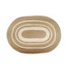 Le Forge Jute Oval Placemat - Natural/Cream | Koop.co.nz
