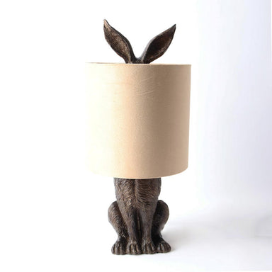 Le Forge Bunny Lamp - Brown/Champagne (43cm) | Koop.co.nz