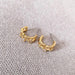 Lilio Jewellery Shahla Gold Heart Earrings | Koop.co.nz