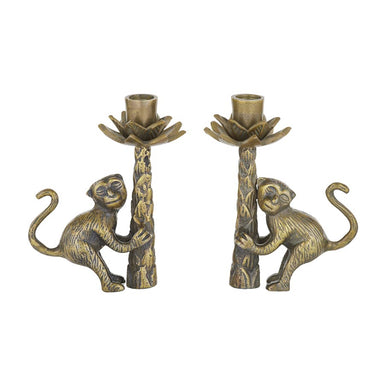 Coast To Coast Nico Monkey Candle Holder Set | Koop.co.nz