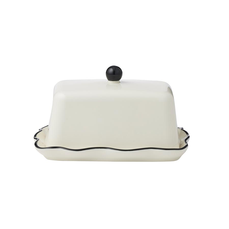 Assemble Winslow Wavy Butter Dish | Koop.co.nz