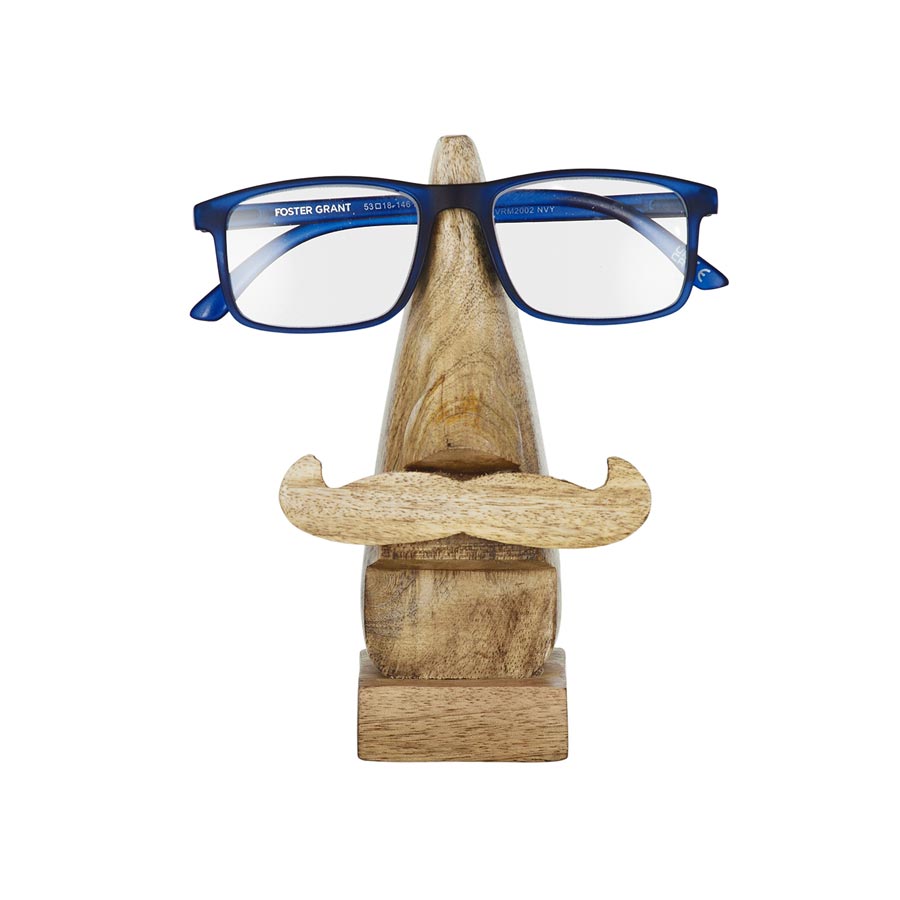 His Wood Glasses Holder