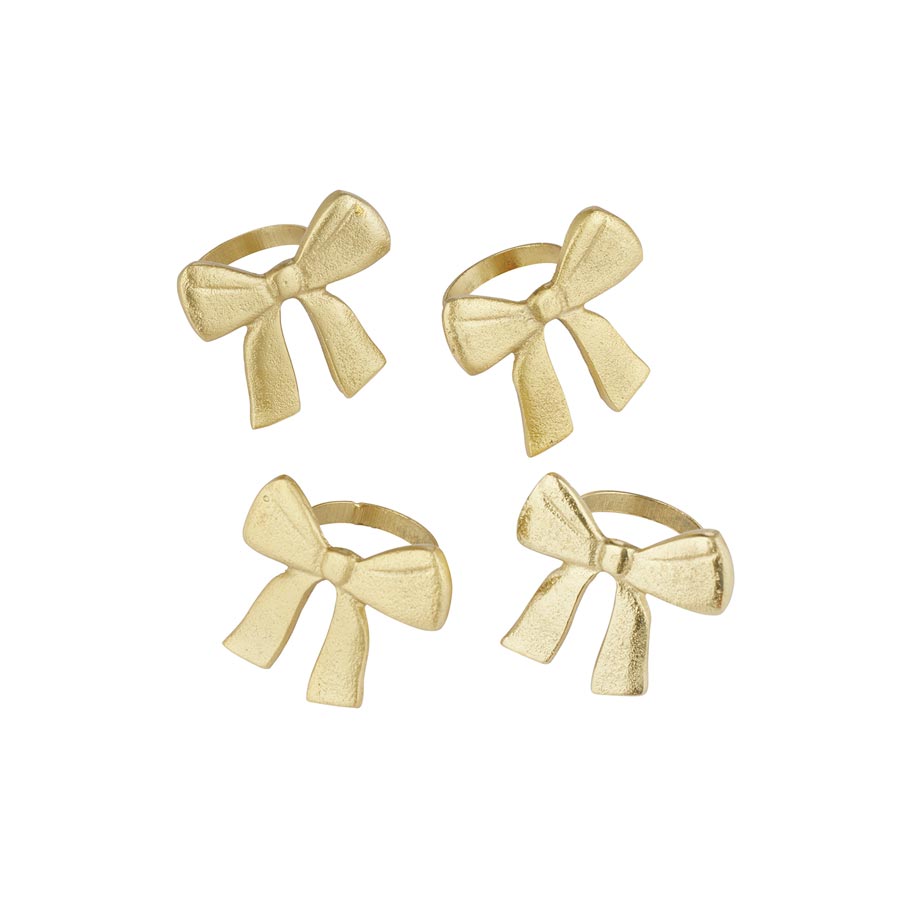 Assemble Gold Bow Napkin Ring | Koop.co.nz