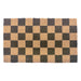 HRB Homeware Brown Checker Doormat | Koop.co.nz