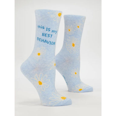 Blue Q Women's Socks - Best Behaviour | Koop.co.nz