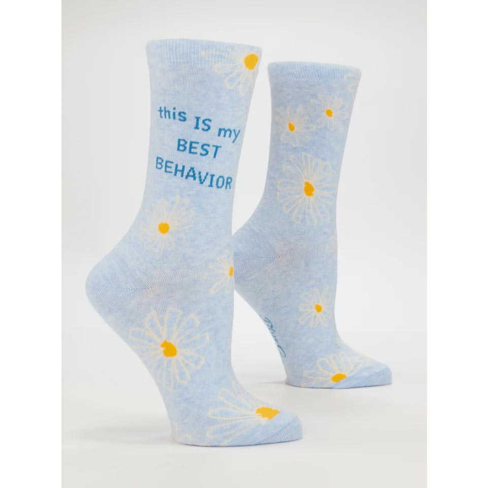 Blue Q Women's Socks - Best Behaviour | Koop.co.nz