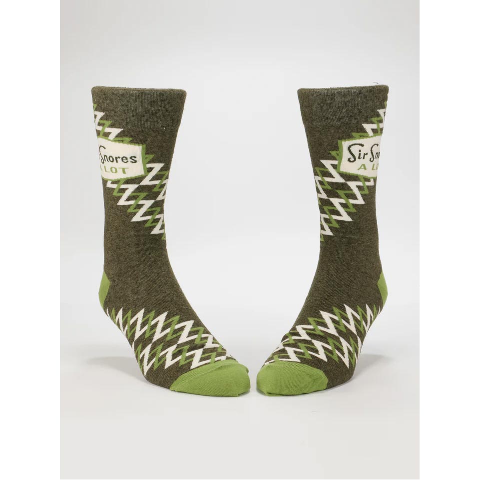 Blue Q Men's Socks - Sir Snores A Lot | Koop.co.nz