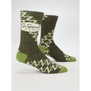 Blue Q Men's Socks - Sir Snores A Lot | Koop.co.nz