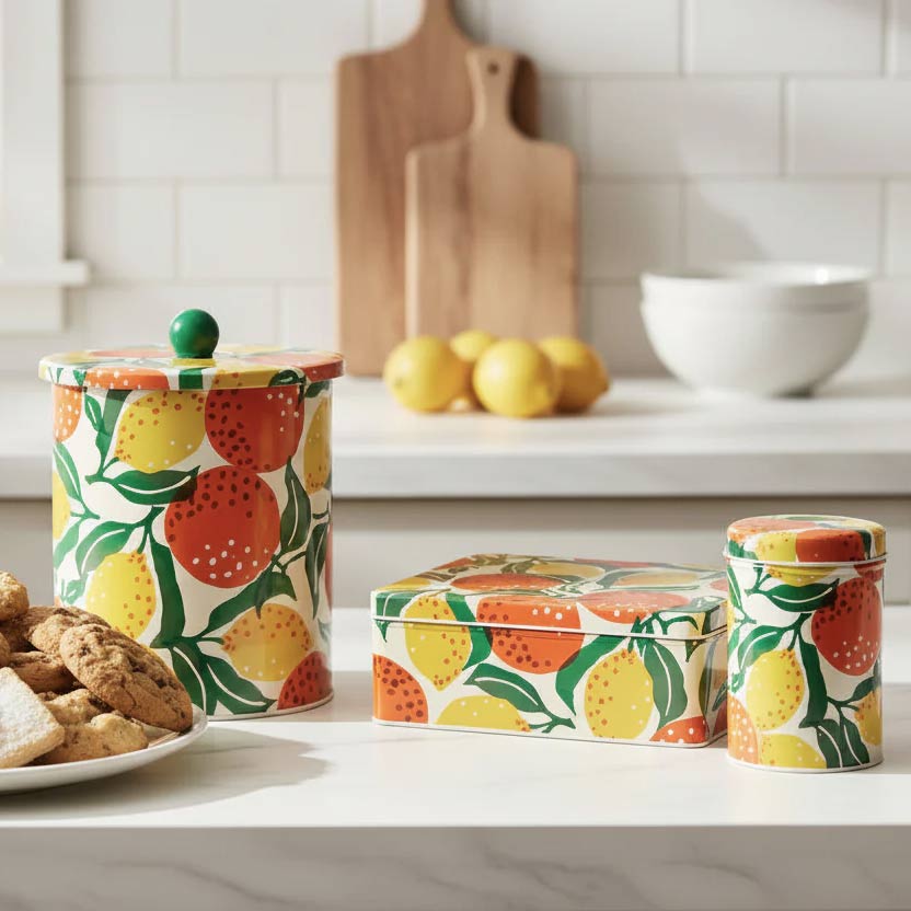 Emma Bridgewater Oranges & Lemons Bakery Tin | Koop.co.nz