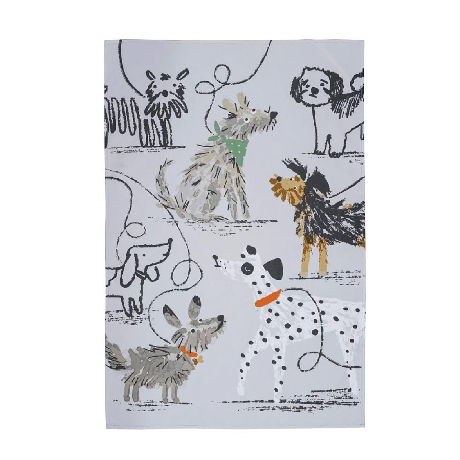 Dog Days Tea Towel