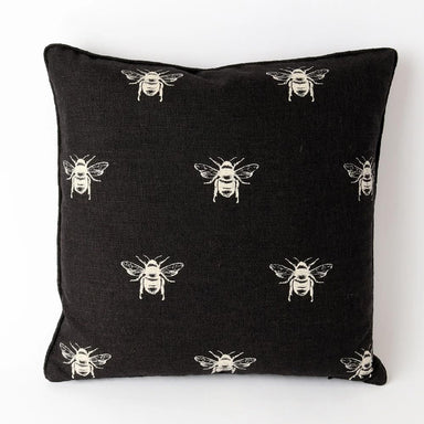 Le Forge Multi Bee Cushion - Black (45cm) | Koop.co.nz